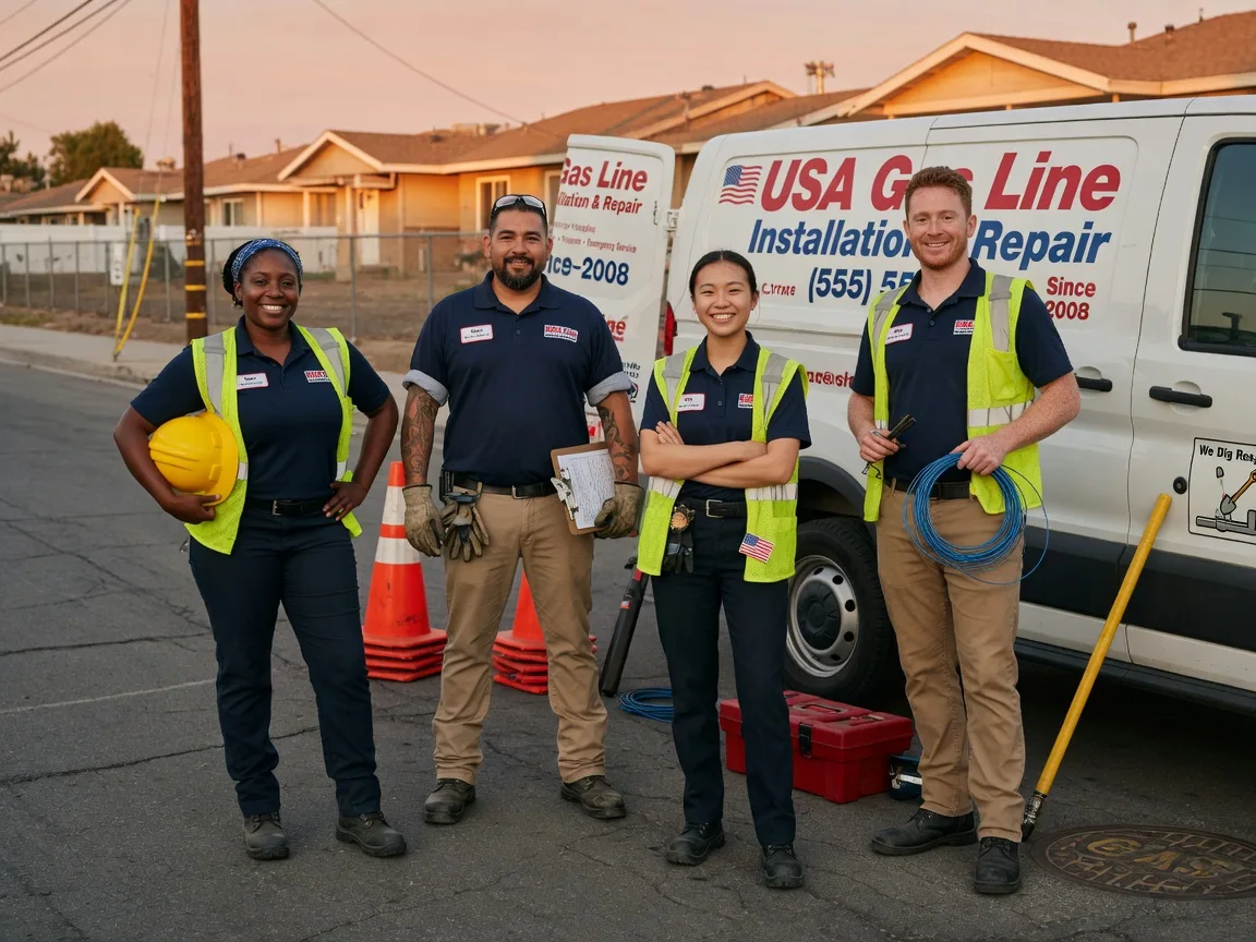 Gas Line Installation company in Ronks, PA